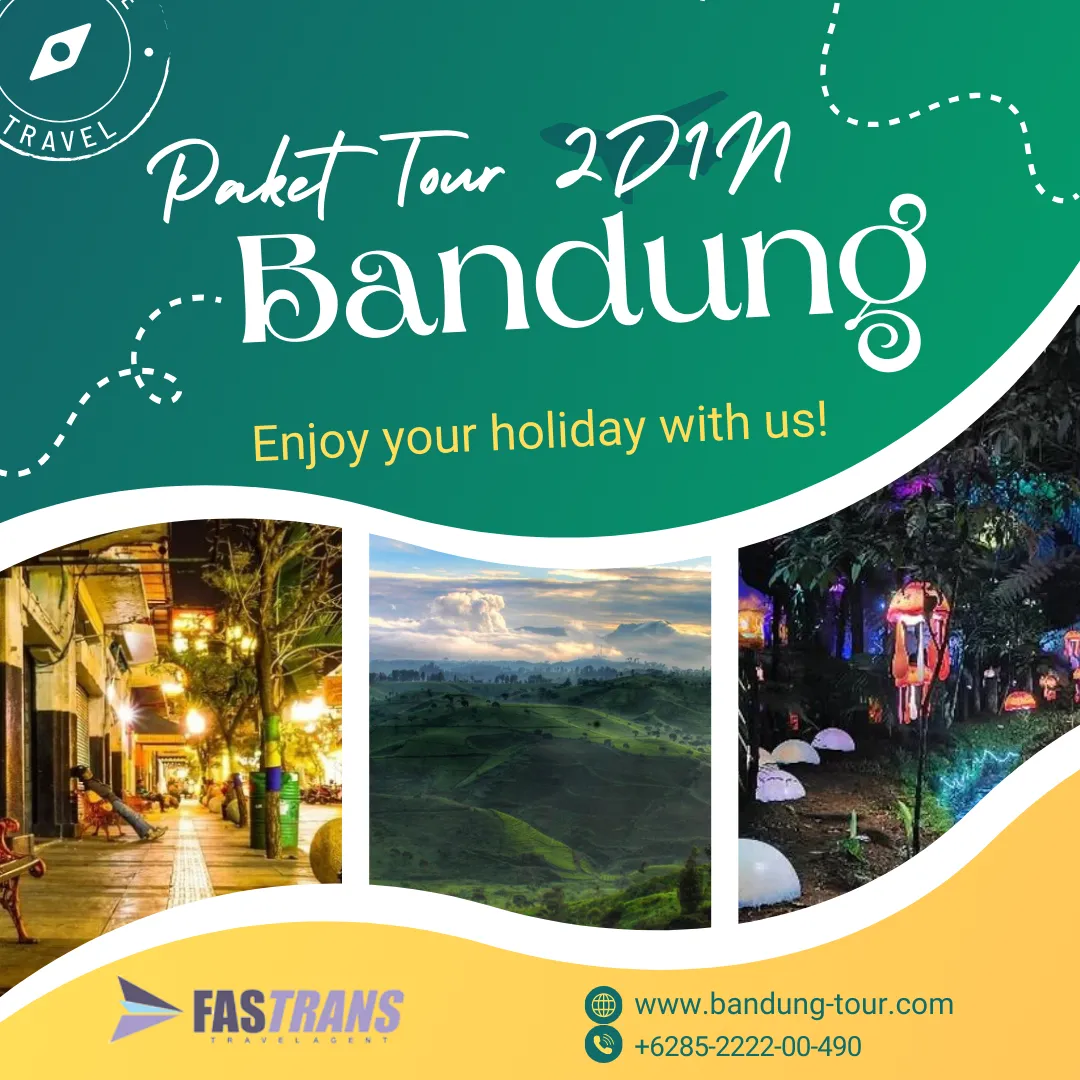 Paket Wisata Bandung dari Jakarta – Lembang, Ciwidey, Pangalengan 2D1N