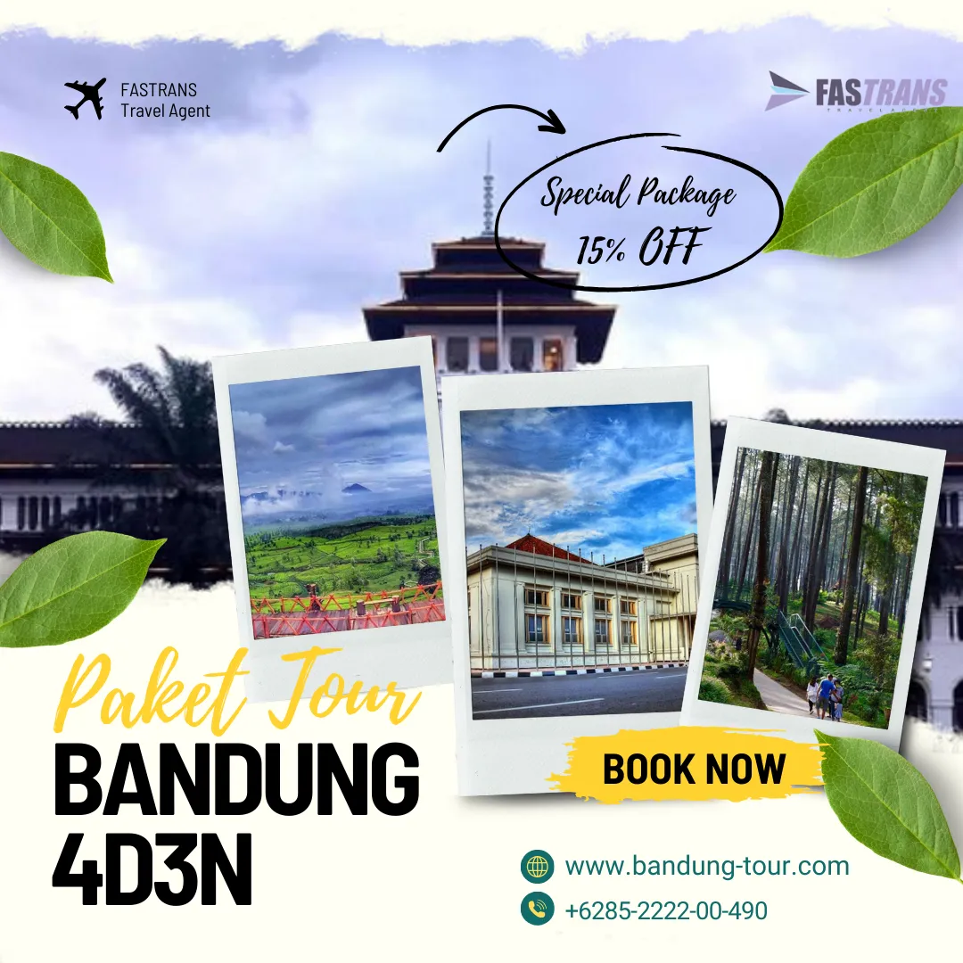 Paket Wisata Bandung dari Jakarta 4 Hari 3 Malam-4D3N